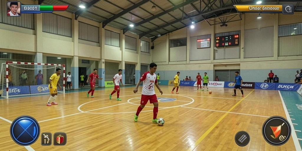 Tampilan menarik dari permainan slot AQUASLOT.