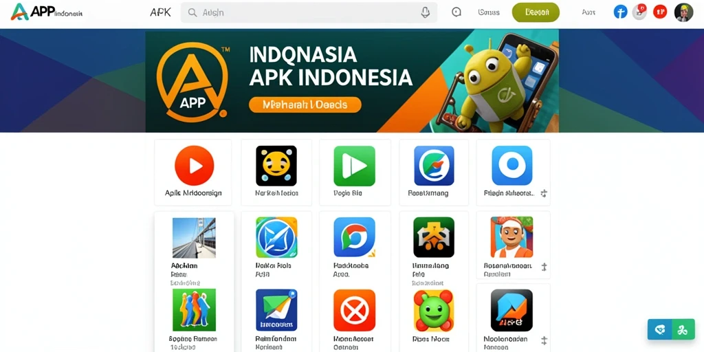 Tampilan awal yang menarik dan interaktif.