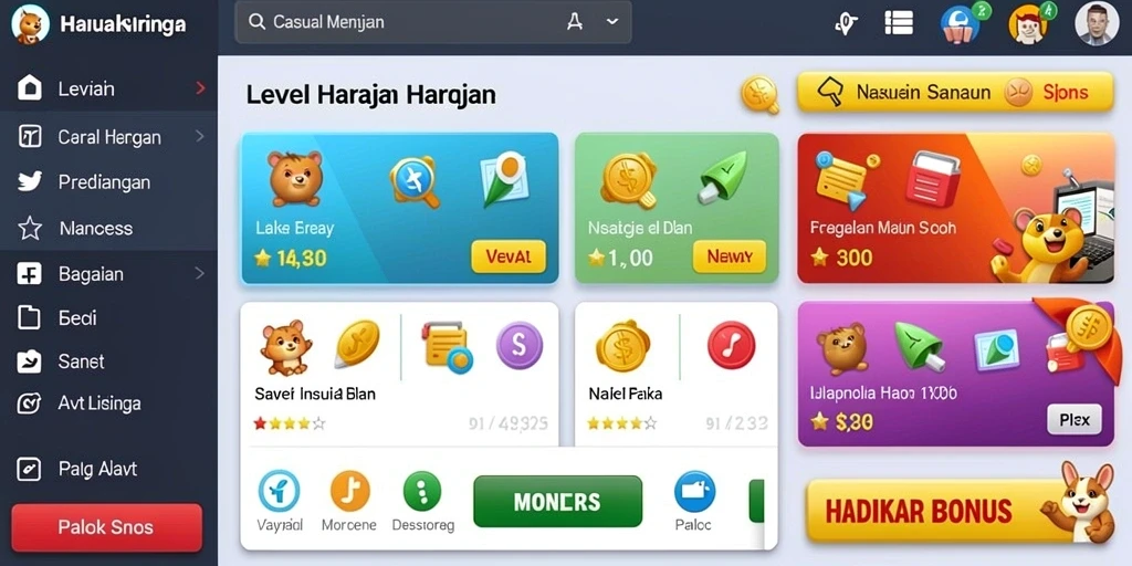 Screenshot menampilkan antarmuka utama BUAYA138 yang menarik.