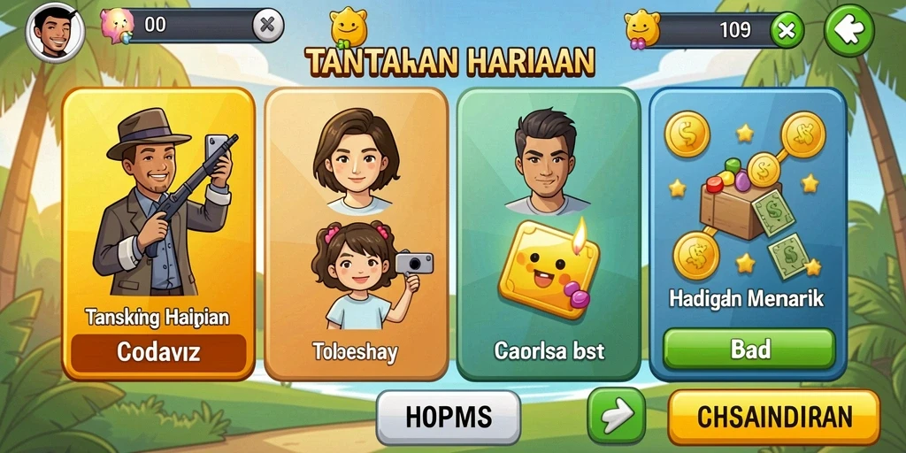 Tampilan antarmuka yang ramah pengguna.