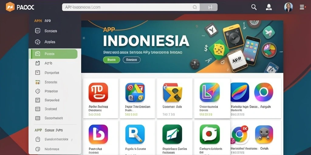 Tampilan menu utama LTDTOTO yang modern.
