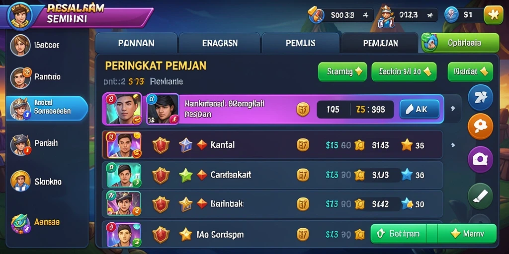 Antarmuka pengguna yang ramah dan menarik.