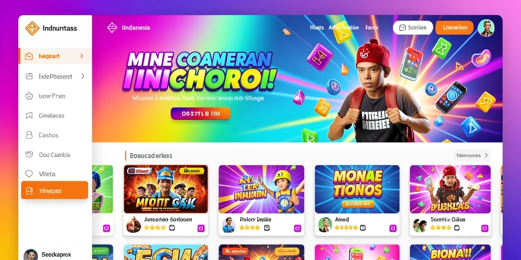 Screenshot menunjukkan mobil balap yang sedang melaju cepat.