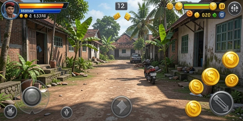 Screenshot menunjukkan antarmuka pengguna yang ramah.