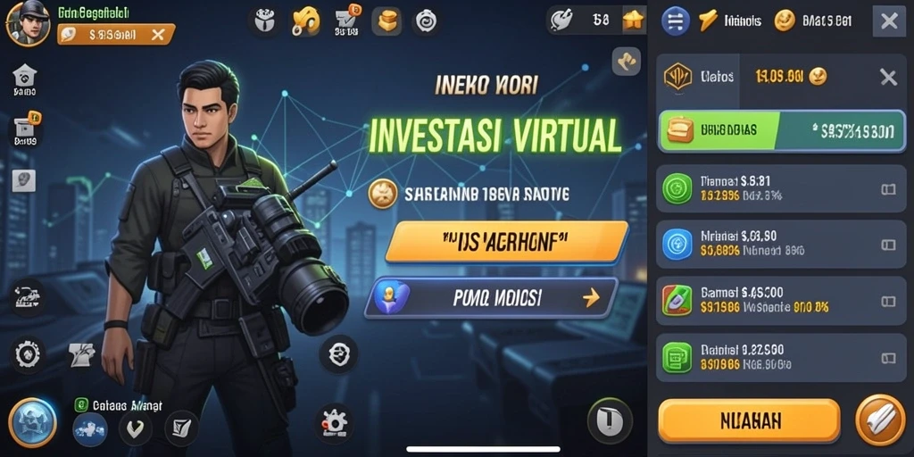 Antarmuka aplikasi PGBET yang modern dan mudah dinavigasi.