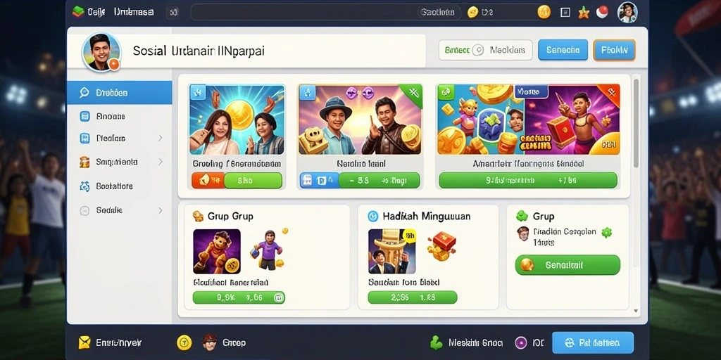 Tampilan antarmuka yang user-friendly dan menarik.
