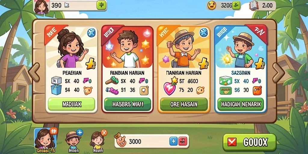 Tampilan antarmuka yang menarik dan mudah digunakan.