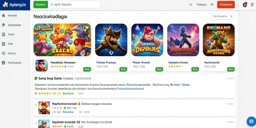 Screenshot menunjukkan pemandangan indah dalam permainan.
