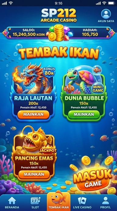 Galeri pratinjau visual sp212 build APK resmi terbaru